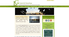 Desktop Screenshot of limerickgenealogy.com